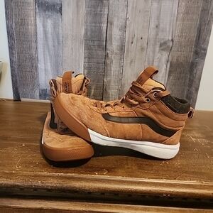 VANS Hi-Top Range Exp Vansguard Brown Mens Size 9